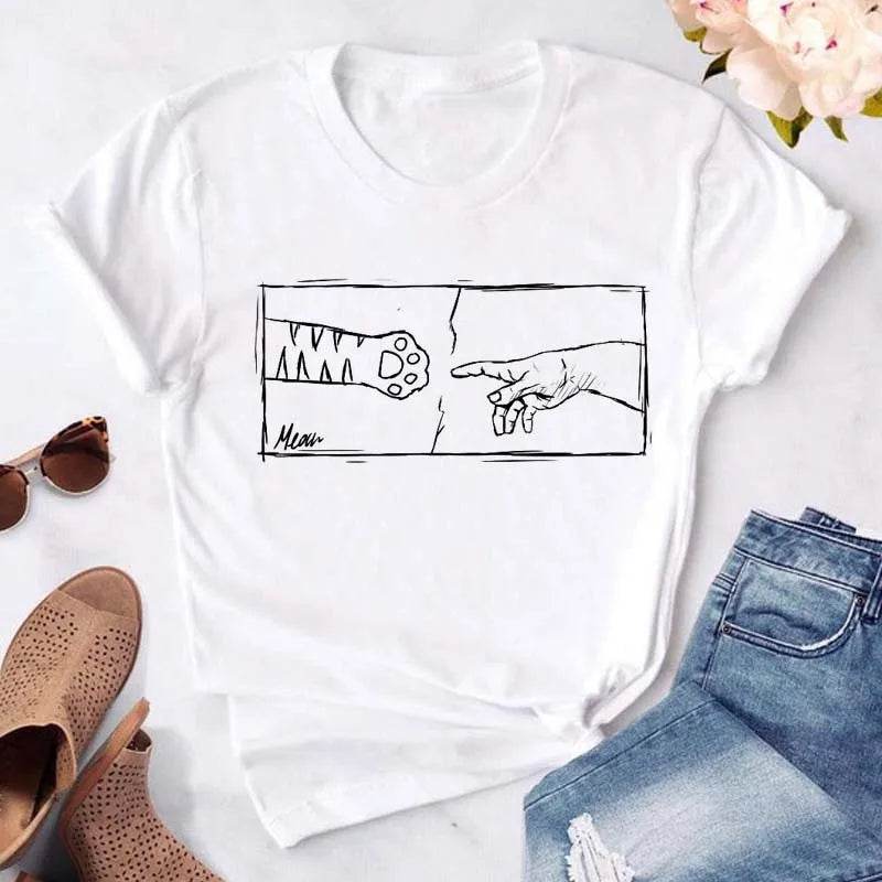 Camiseta Paw Support™ = 1 comprado : 12 comidas