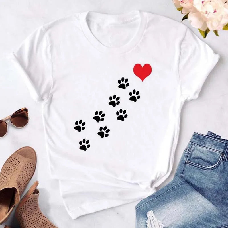 Camiseta Paw Support™ = 1 comprado : 12 comidas