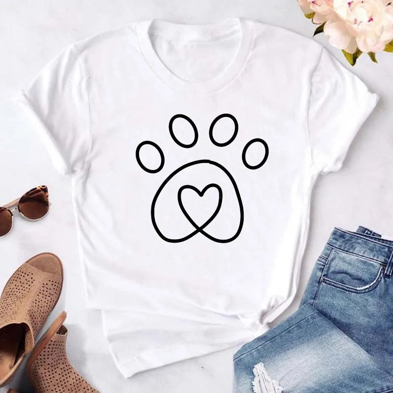 Camiseta Paw Support™ = 1 comprado : 12 comidas